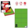 Etichette adesive C 512 in carta permanenti 105 x 74,25 mm 100 fogli - 7696 Etichette adesive C 512 in carta permanenti 105 x 74,25 mm 100 fogli - 7696