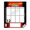 Etichette adesive in carta permanenti 46 x 27 mm 12 etichette per foglio 10 fogli - 12649