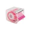 Nastro adesivo con dispenser Memograph 50 mm x 10 mt PVC rosa - 7246