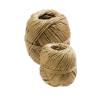 Rotolo di spago diametro 1 mm lunghezza 90 mt titolo 2,6 canapa naturale 100 gr - 6494