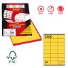 Etichetta adesiva C500 - in carta - permanente - 70 x 36 mm - 24 etichette per foglio - giallo - scatola 100 fogli A4 - Markin - X210C500GI - 8007047021625 - DMwebShop Etichetta adesiva C500 - in carta - permanente - 70 x 36 mm - 24 etichette per foglio - giallo - scatola 100 fogli A4 - Markin - X210C500GI - 8007047021625 - DMwebShop