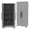 Armadio Transforming Modular 4,78 x 43,6 x 184,4 cm PPL grigio - 10153 Armadio Transforming Modular 4,78 x 43,6 x 184,4 cm PPL grigio - 10153