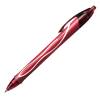 Penna a sfera a scatto Gelocity Quick Dry punta 0,7 mm rosso - 3823