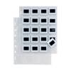 Buste forate porta diapositive Atla F Dia 20 - 20 spazi - 5,5 x 5,5 cm - trasparente - conf. 10 pezzi - Sei Rota - 662514 - 8004972016047 - DMwebShop