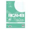 Ricambi forati Quaxima - A4 - 1 rigo - con margine - 80 gr - 40 fogli - Pigna - 00629030C - 8005235204478 - DMwebShop Ricambi forati Quaxima - A4 - 1 rigo - con margine - 80 gr - 40 fogli - Pigna - 00629030C - 8005235204478 - DMwebShop