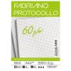 Foglio protocollo A4,4 mm 60 gr - 6416
