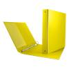 Raccoglitore Nettuno 22 x 30 cm 4 anelli a R 30 mm dorso 3,5 cm giallo - 7191