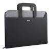 Cartella portablocco - con manici - nero-grigio - 28,5 x 36 cm - City Time - 61496. - 8002787614960 - DMwebShop