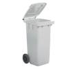 Bidone carrellato - 48 x 55 x 93 cm - 120 lt - bianco - Mobil Plastic - 1/120/5-BIL - 8004331112052 - DMwebShop