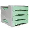 Cassettiera Keep Colour Pastel 25 x 32 cm cassetti 5 cm grigio verde - 17465