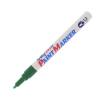 Marcatore permanente A 440 a vernice punta tonda fine 1,2 mm verde - 22306