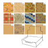 Carta regalo - kraft - Natura - 70 x 100 cm - scatola 100 fogli - Rex Sadoch - N4400GEN - 8006715220841 - DMwebShop