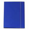 Cartellina con elastico cartone plastificato 3 lembi 25 x 34 cm blu Queen Starline OD0032LBXXXAE01 - 788