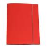 Cartellina con elastico cartone plastificato 3 lembi 25 x 34 cm rosso Queen Starline OD0032LBXXXAE02 - 797