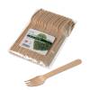 Forchette in legno - 16 cm - conf. 48 pezzi - Leone - Q1013 - 8024112910134 - DMwebShop