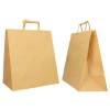 Shopper Flat Large 28 x 17 x 32 cm carta kraft avana - 12161