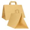 Shopper Flat XLarge 32 x 22 x 24 cm carta kraft avana - 12162