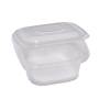 Contenitori in PP - con coperchio incernierato - 12 x 12 x 5,5 cm - conf. 50 pezzi - Europack - 48401032 - 8007626780400 - DMwebShop