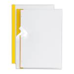 Cartelline Poli 200 PPL - 21 x 29,7 cm - trasparente dorso Giallo - conf. 10 pezzi - Sei Rota - 66230506 - 8004972015767 - DMwebShop