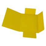 Cartellina con elastico presspan 3 lembi - 700 gr - 25 x 34 cm - giallo - conf. 10 pezzi - Cart. Garda - CG0032PBXXXAE04 - 51441A - DMwebShop