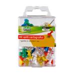 Spilli cartografici a clessidra - colori assortiti - conf. 40 pezzi - Lebez - 1055 - 8007509010556 - DMwebShop