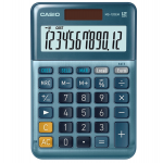 Calcolatrice da tavolo - MS-120EM - 12 cifre - blu - Casio - MS-120EM-W-EP - 4549526609930 - DMwebShop