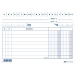 Schede in cartoncino 2 colonne - 10,5 x 15 cm - orizzontale - conf. 100 pezzi - Edipro - E3129BL - 8023328312916 - DMwebShop