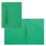 Cartellina semplice con pressino 265 gr A4 cartone pressato verde - 1152