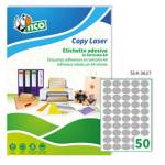 Etichette adesive ovali SL4 in carta permanenti 36 x 27 mm 100 fogli - 1903