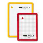 Lavagna magnetica Lmv quadretti 26 x 36 cm cornice in colori assortiti Arda 327Q - 2842