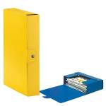 Scatola progetto Eurobox - dorso 6 cm - 25 x 35 cm - giallo - conf. 5 pezzi - Esselte - 390326090 - 48346A - DMwebShop
