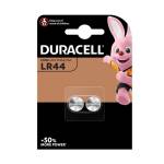 Micropila LR44 - 1,5 V - a pastiglia - alcalina - blister 2 pezzi - Duracell - DU23 - 5000394504424 - DMwebShop