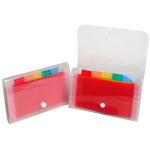 Classificatore Crystal - 6 tasche - PP - 11 x 18 cm - Exacompta - 55498E - 3130630554981 - DMwebShop