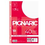 Ricambi forati rinforzati - A4 - 1 rigo - 40 fogli - 80 gr - Pigna - 02194591R - 8005235059412 - DMwebShop