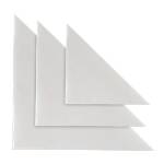 Busta autoadesiva TR 13 triangolare PVC 13 x 13 cm trasparente - 4267