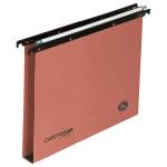 Cartella sospesa Cartesio cassetto interasse 33 cm fondo U 31,3 x 25 cm arancio - 8650