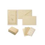 Taschetta 10 biglietti 10 buste Natura 9 x 14 cm colori assortiti - 8440