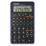 Calcolatrice scientifica - viola - SHAEL501TBVL - Sharp - EL501TBVL VIOLA - 4974019138121 - DMwebShop