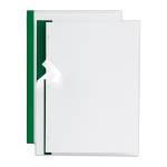 Cartelline Poli 200 PPL - 21 x 29,7 cm - trasparente dorso Verde - conf. 10 pezzi - Sei Rota - 66230505 - 8004972015750 - DMwebShop