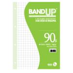 Ricambi BandUp forati rinforzati - A4 - quadretto 10 mm - 40 fogli - 90 gr - BM - 0105497 - 8008234054976 - DMwebShop