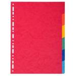 Separatore Forever - 6 tacche - cartoncino riciclato - 220 gr - A4 - multicolore - Exacompta - 2006E - 3130630020066 - DMwebShop