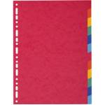 Separatore Forever - 12 tacche - cartoncino riciclato 220 gr - A4 - multicolore - Exacompta - 2012E - 3130630020127 - DMwebShop