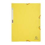 Cartellina con elastico - cartoncino lustre' - 3 lembi - 400 gr - 24 x 32 cm - giallo limone - conf. 25 pezzi - Exacompta - 55529E - 3130630555292 - DMwebShop