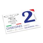 Blocco 2,240x330 cm 4 angoli 20 fogli 110 gr liscio squadrato - 9794