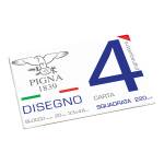 Blocco 4,330 x 480 mm 4 angoli 20 fogli 200 gr liscio squadrato - 9792