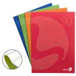 Blocco notes 90 A4 collato lato corto quadretti 10 mm 80 fogli 90 gr copertina 250 gr - 9322