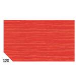 Carta crespa 50 x 250 cm 48 gr rosso 120 confezione 10 rotoli - 9725