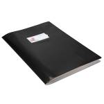 Coprimaxi Gold con alette 21 x 30 cm PVC 300 mic laccato nero - 9875