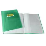 Coprimaxi PT1 F con alette A4 PP liscio trasparente verde - 9838