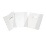 Coprimaxi Supercristallo s alette PVC 200 micron 21 x 30 cm liscio neutro - 9860